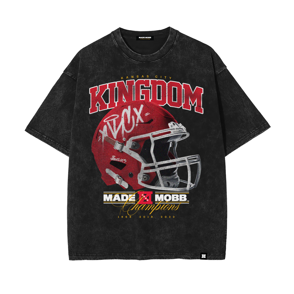 Kingdom Helmet Tee - Black