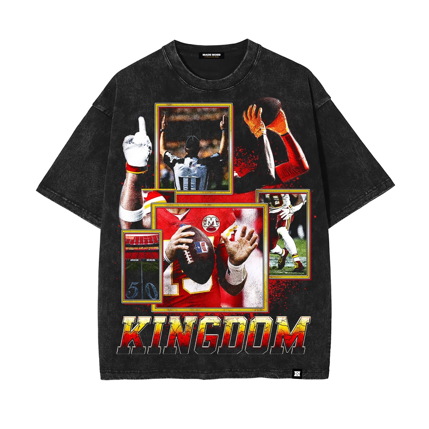 Kingdom Retro Tee - Black