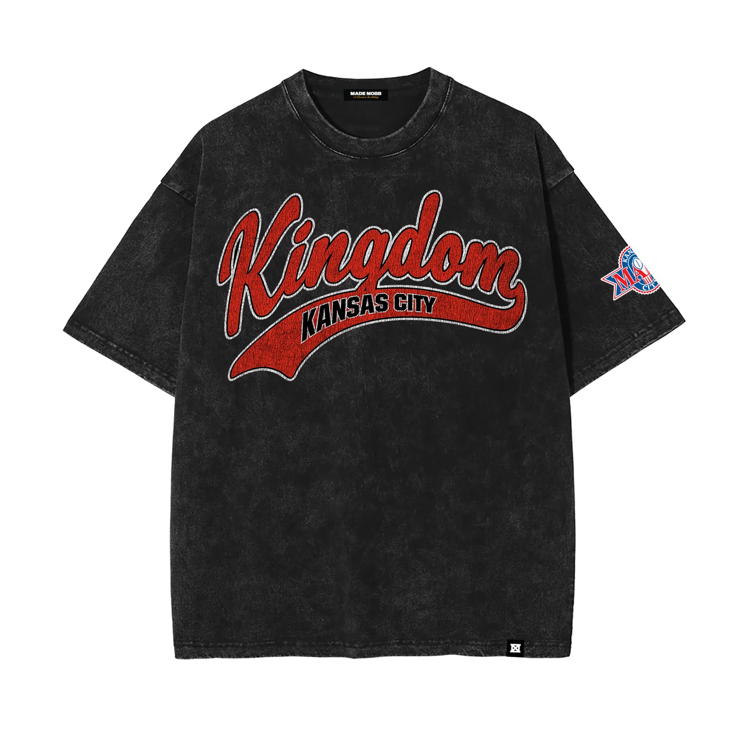 Kingdom Script Tee - Black