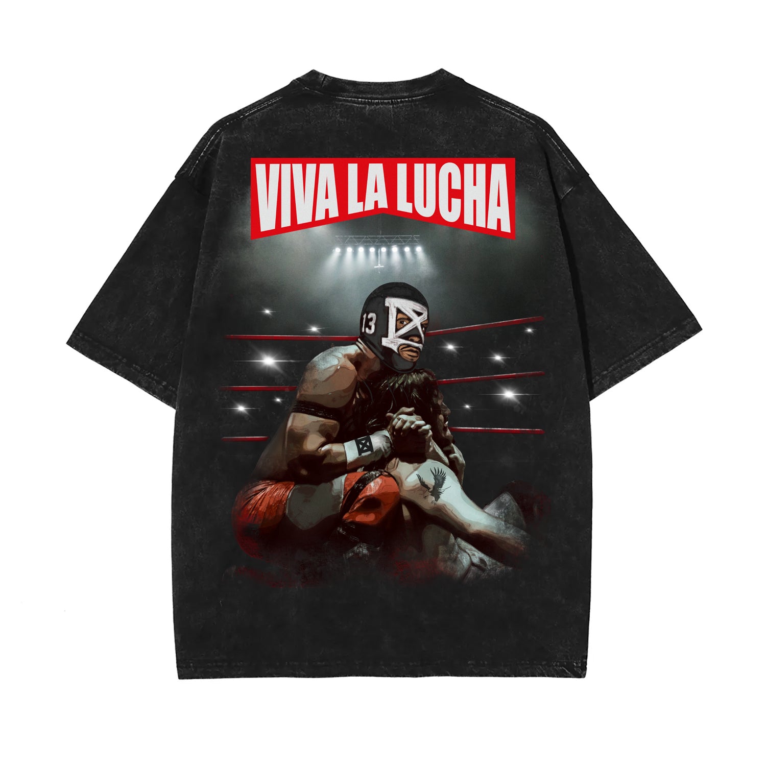 Viva La Lucha Tee - FK MENACE X MADE MOBB