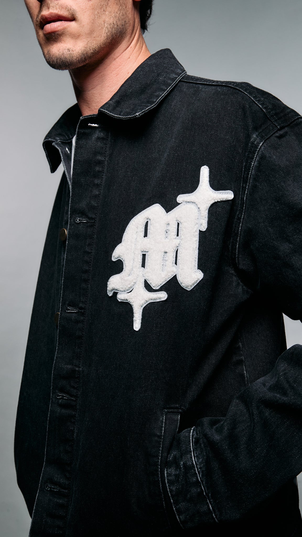 MADE MOBB Denim Jacket - BLK