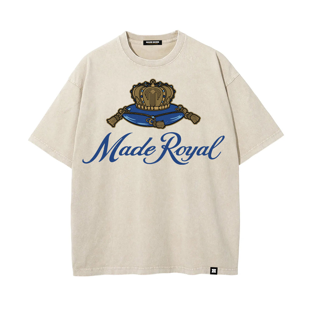Made Royal Tee - Cream