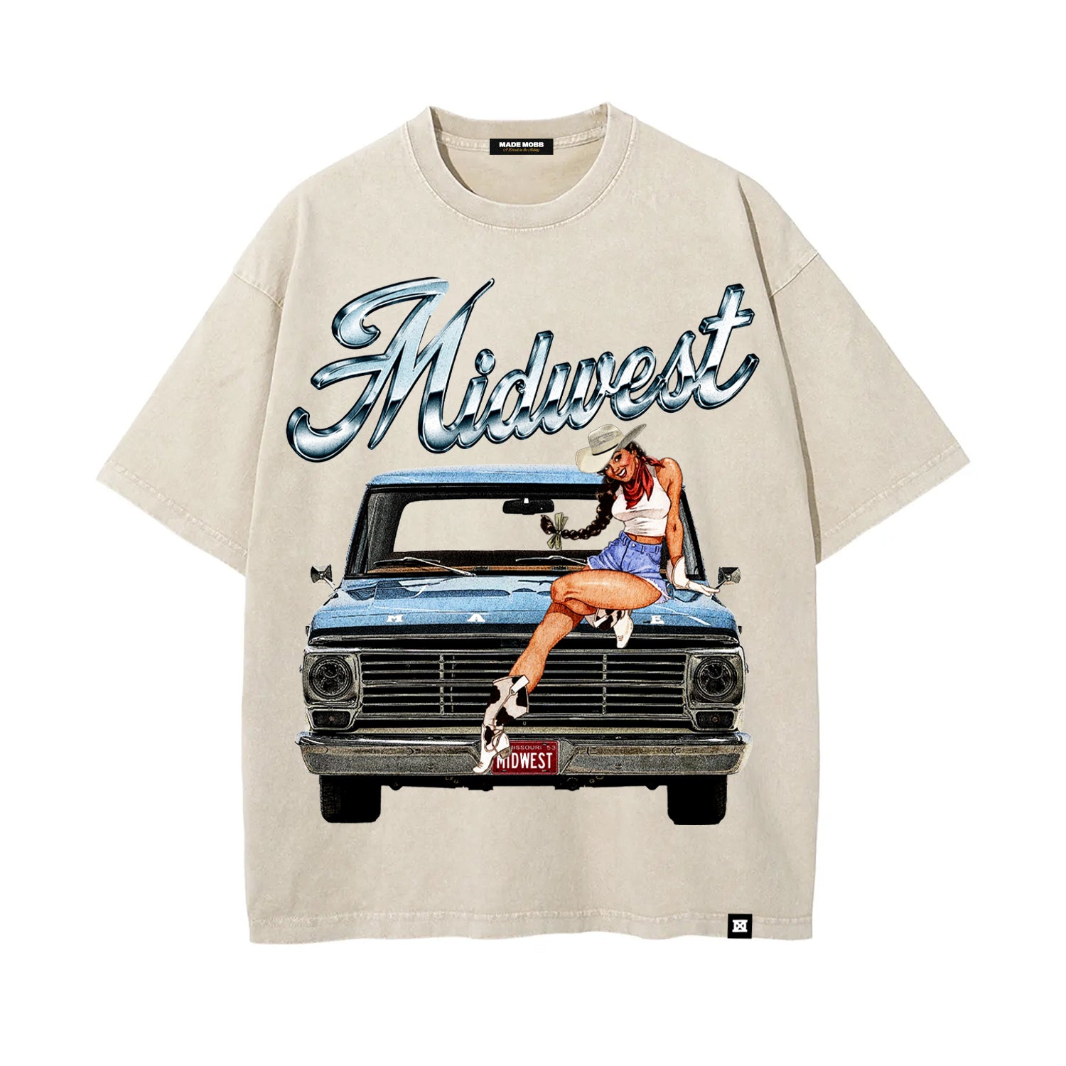 Midwest F100 Tee - Cream