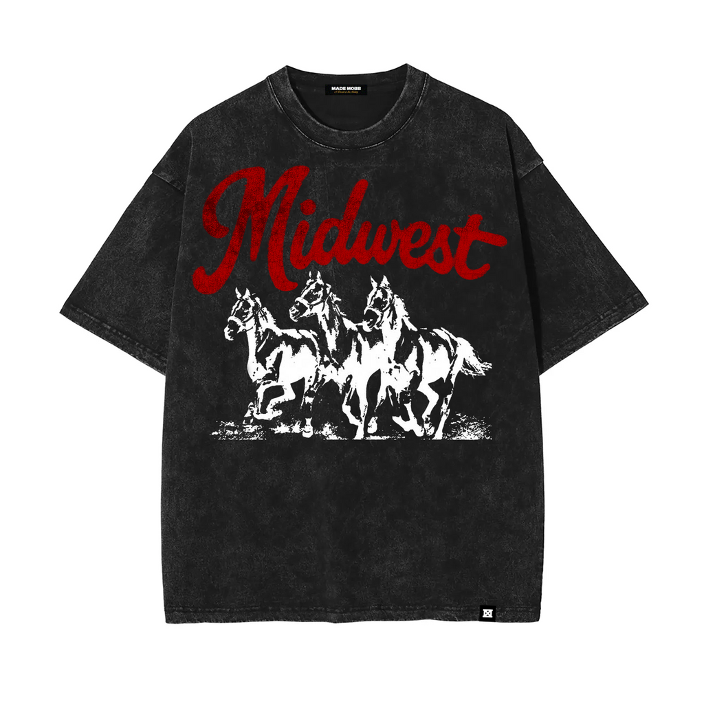 Midwest Herd Tee - Black