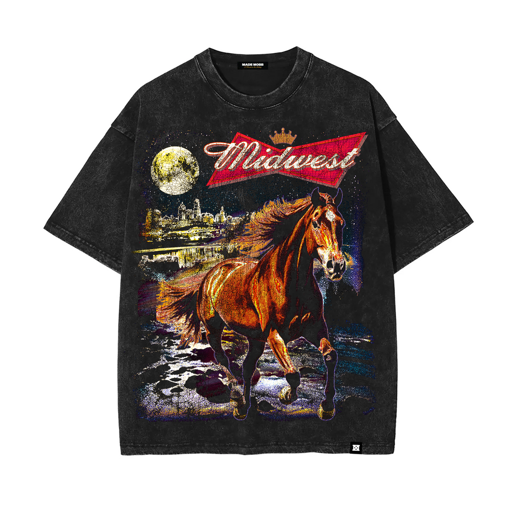 MIDWEST Stallion Tee - Black
