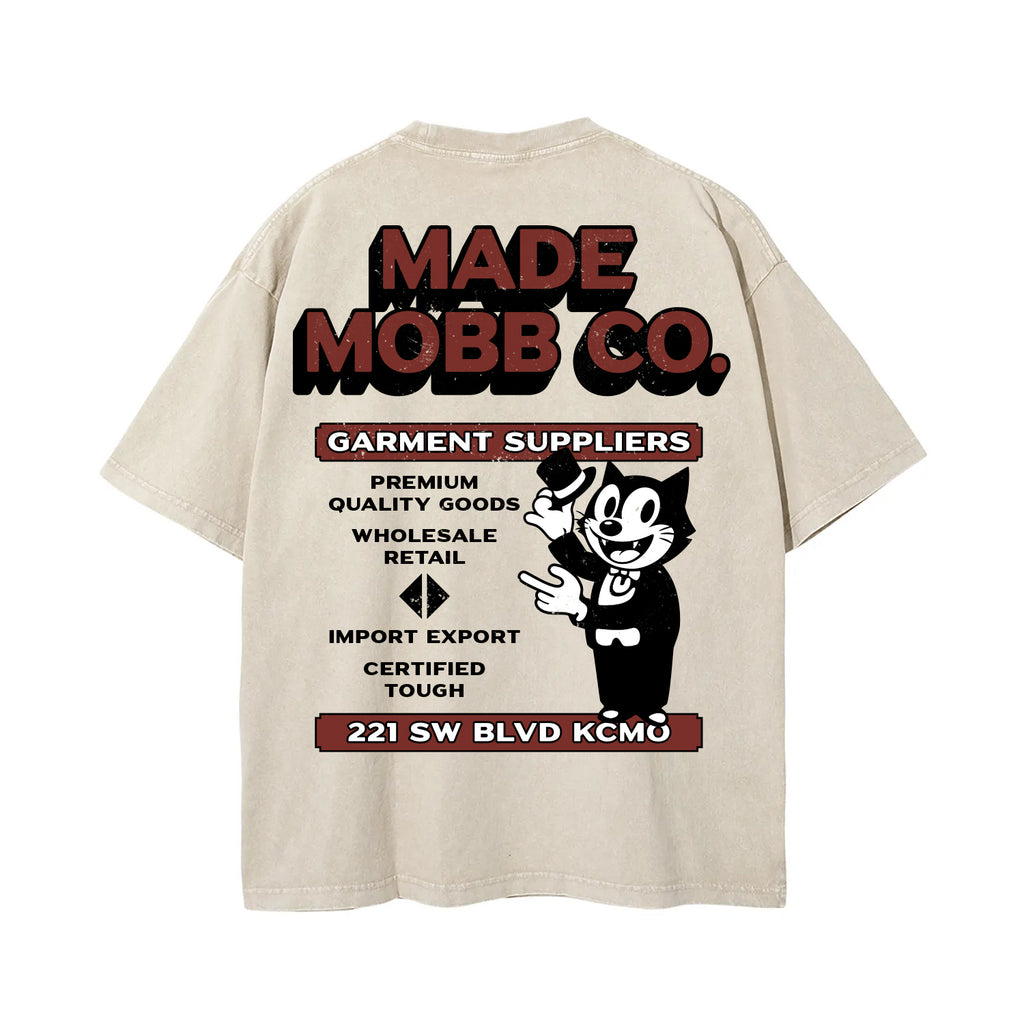 Suppliers Tee - Cream