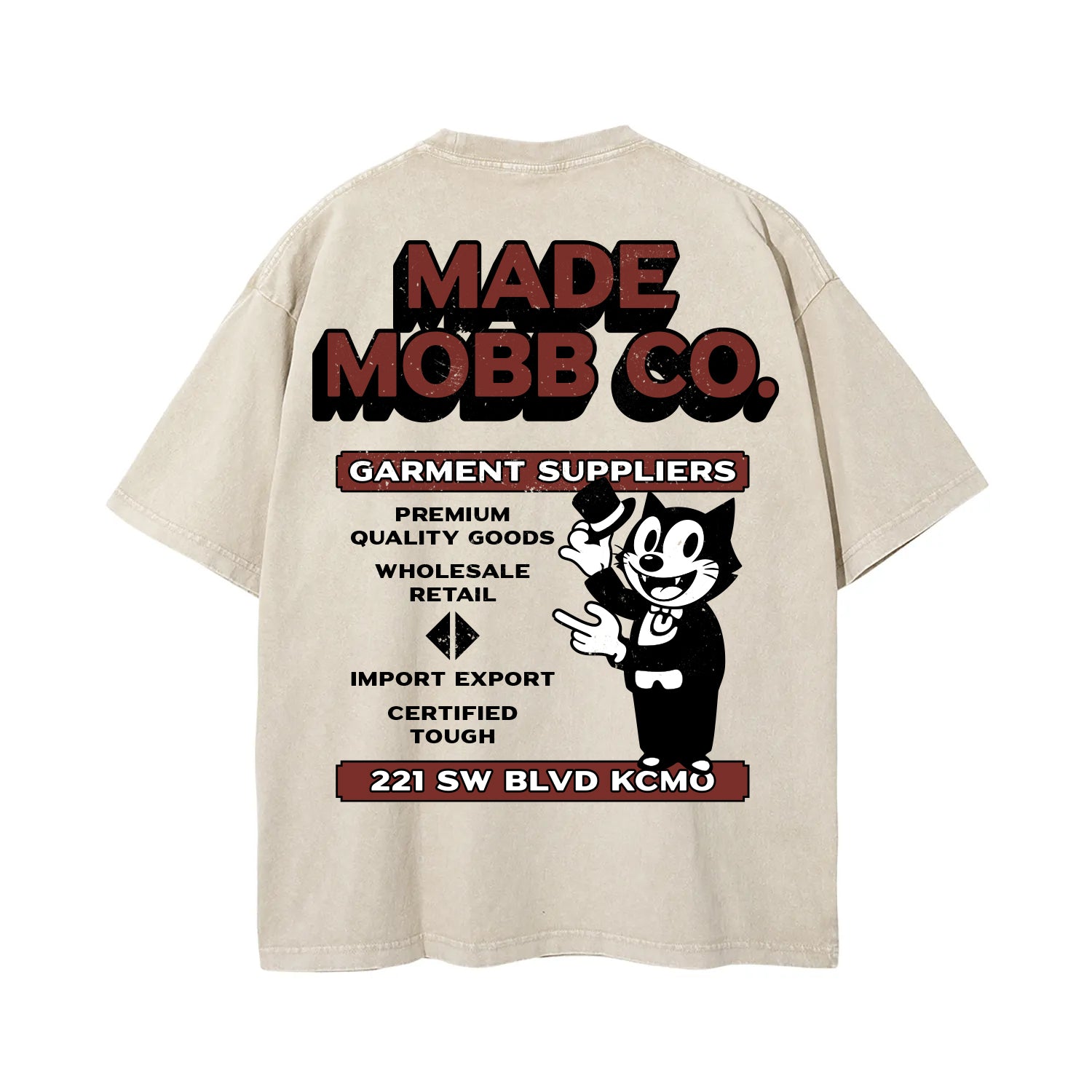 Suppliers Tee - Cream