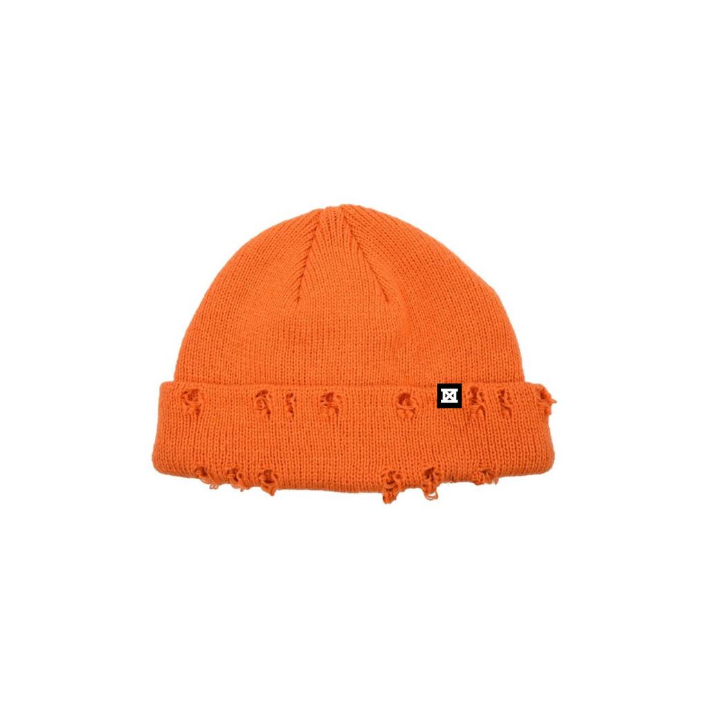 MADE Distressed Beanie - Light Orange