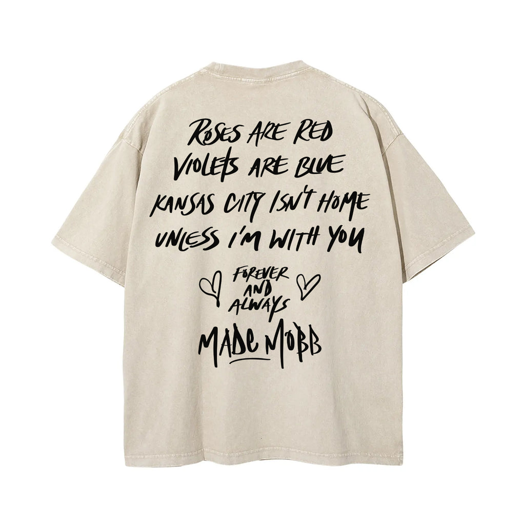 KC Poem Tee - Cream