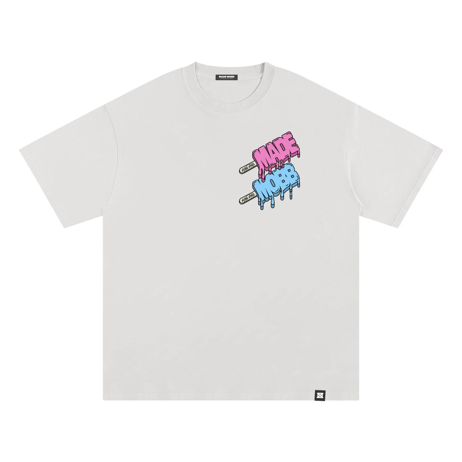 MADE MOBB Popsicle Tee - White