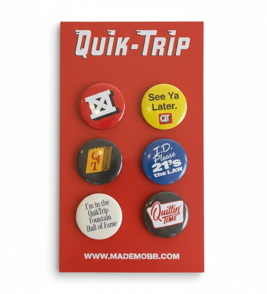 Quiktrip Button Pack