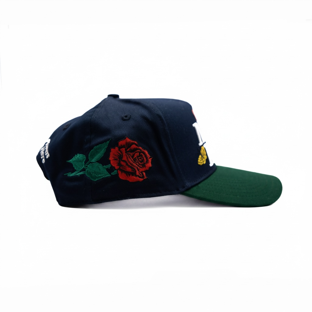 MADE Butterfly Snapback - Green/Navy