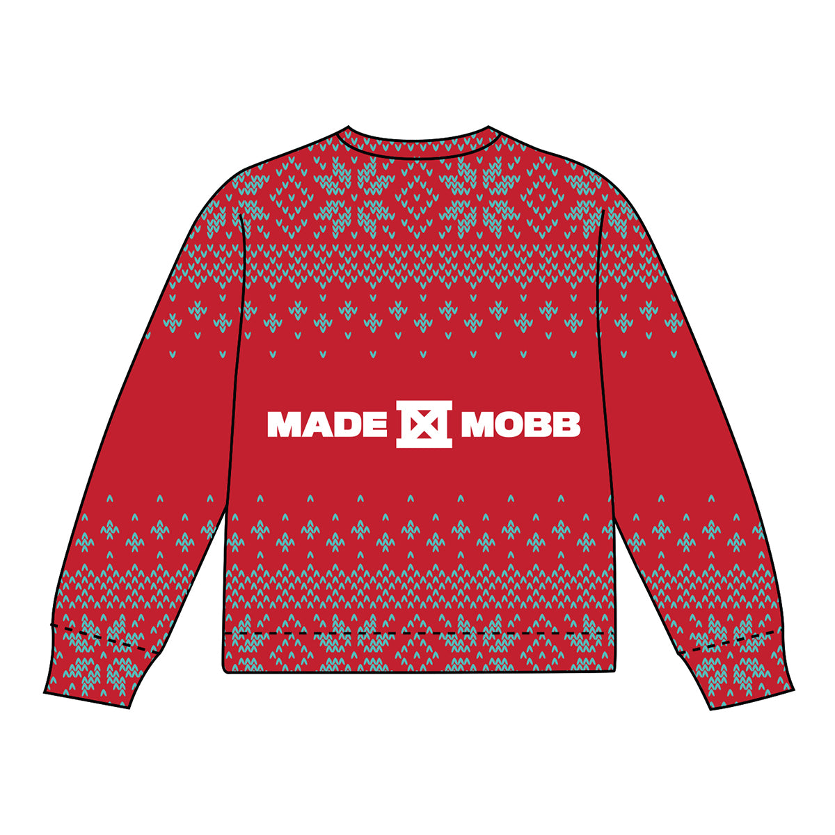 KC CURRENT Holiday Knit Sweater - UNITED WAY X MADE MOBB