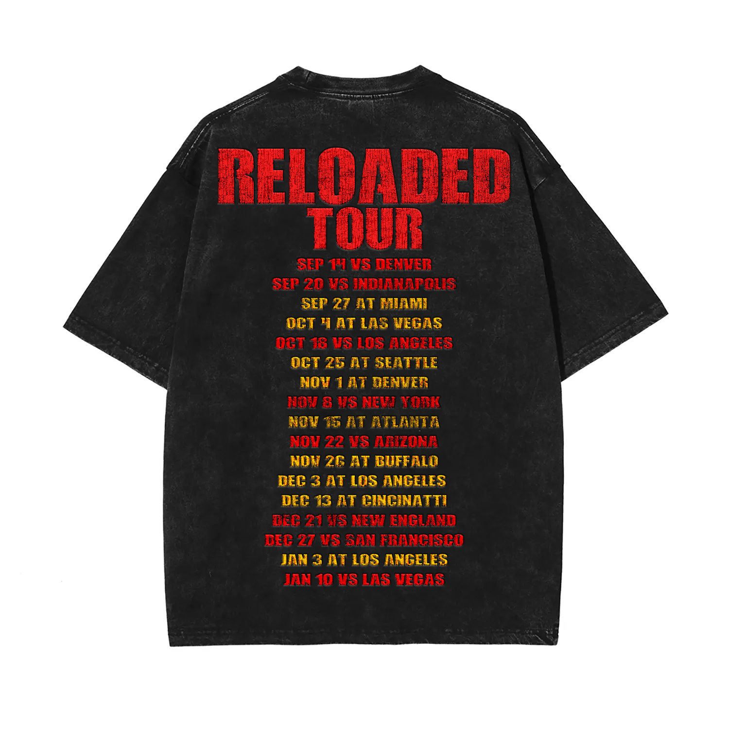 KINGDOM Reloaded Tee - Black