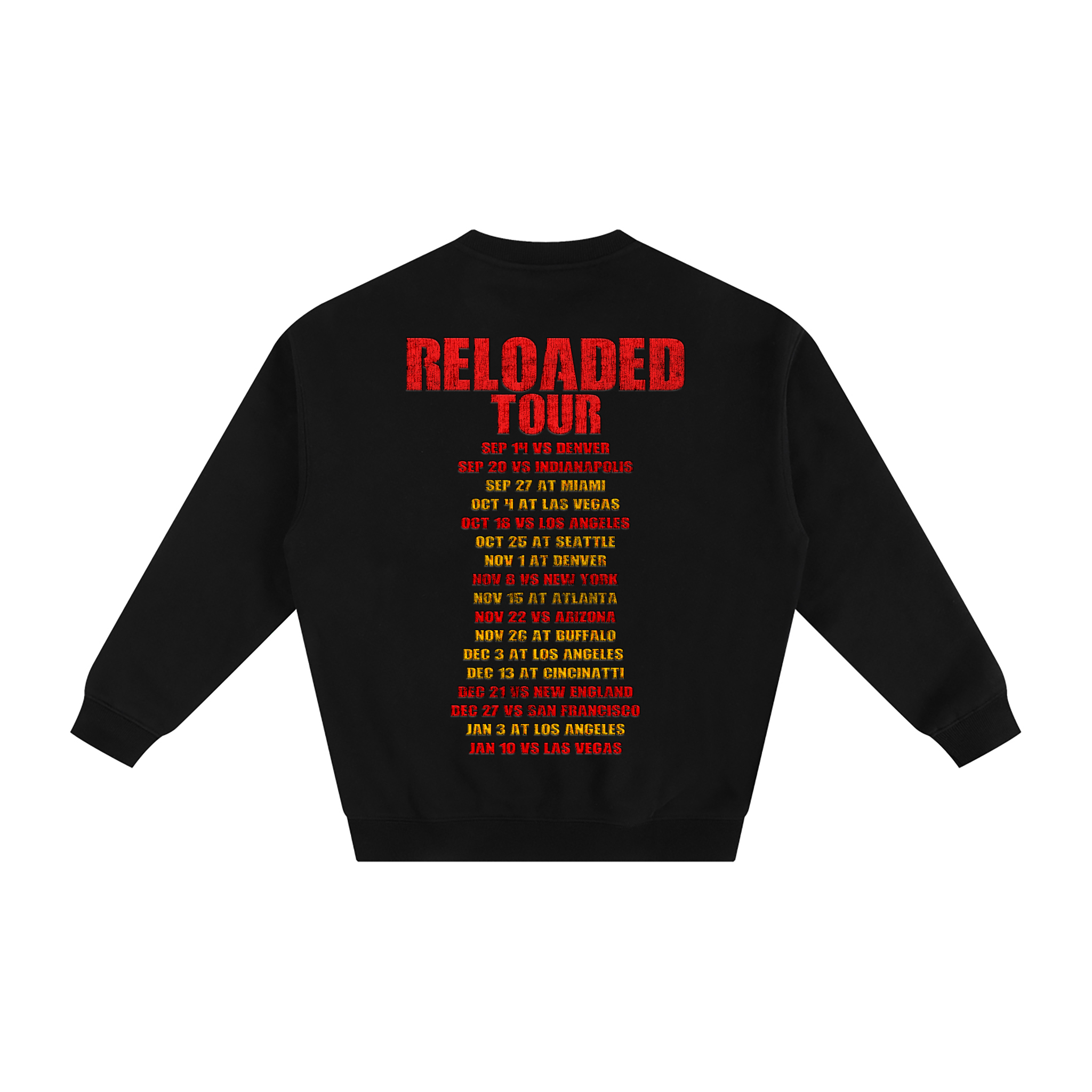 Kingdom Reloaded Crewneck - Black