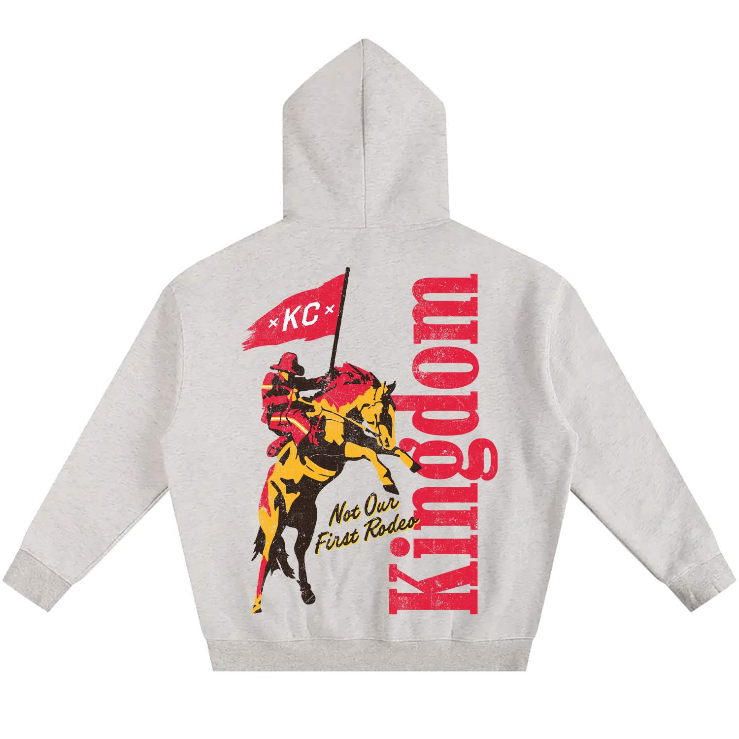 Not Our First Rodeo v1 Hoodie - Cream