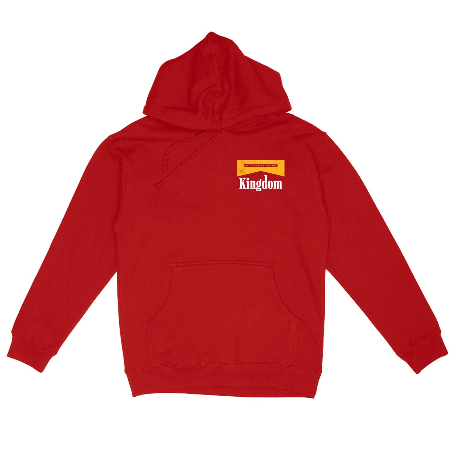 Not Our First Rodeo Hoodie - Red