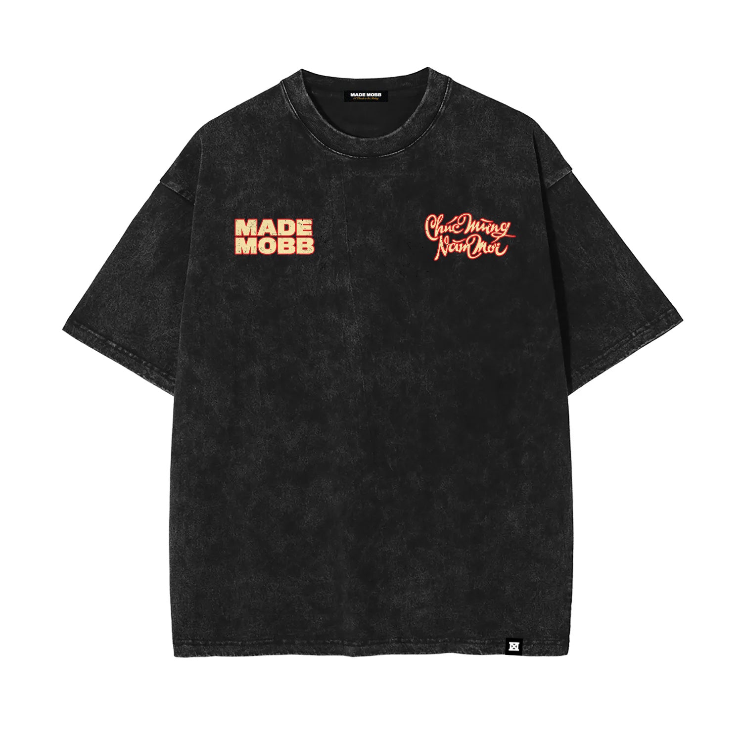 New Years Snake Tee - Black