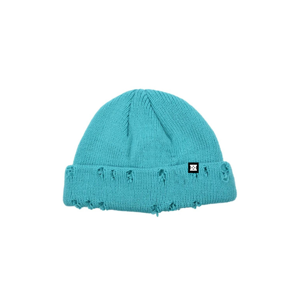 MADE Distressed Beanie - Teal