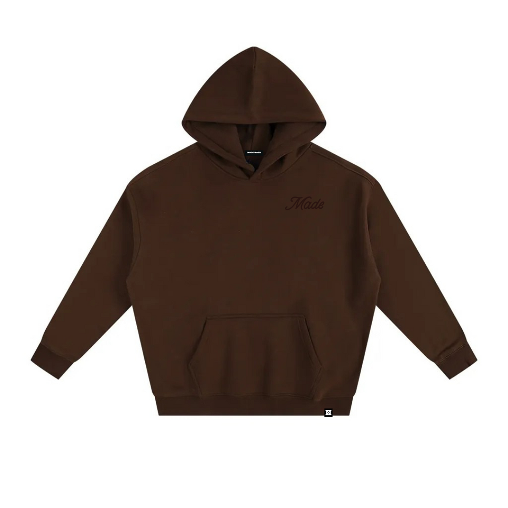 Made Staple Hoodie - Brown