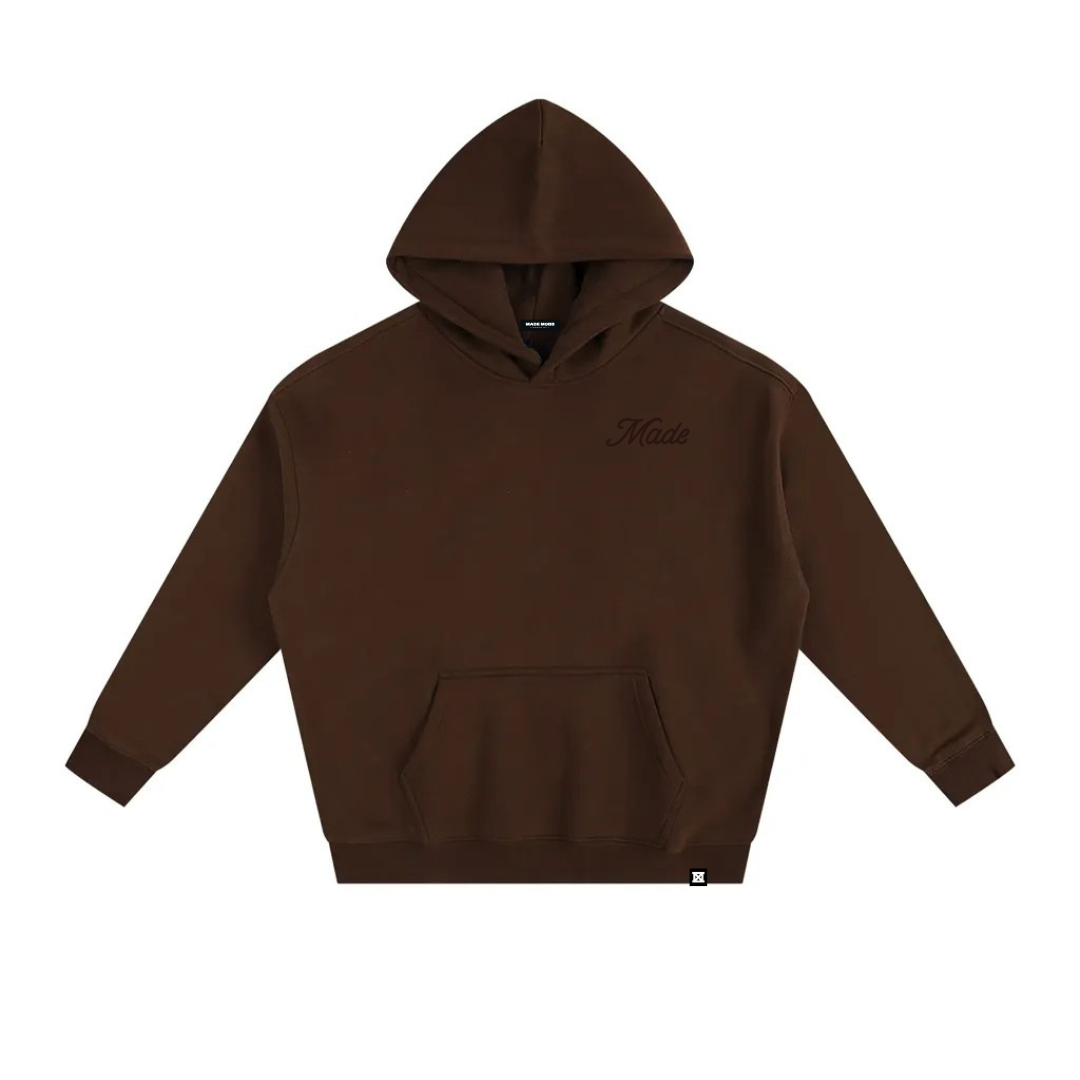 Made Staple Hoodie - Brown