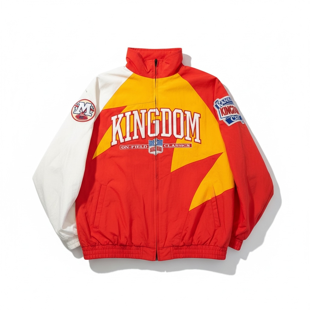 Kingdom Retro Windbreaker