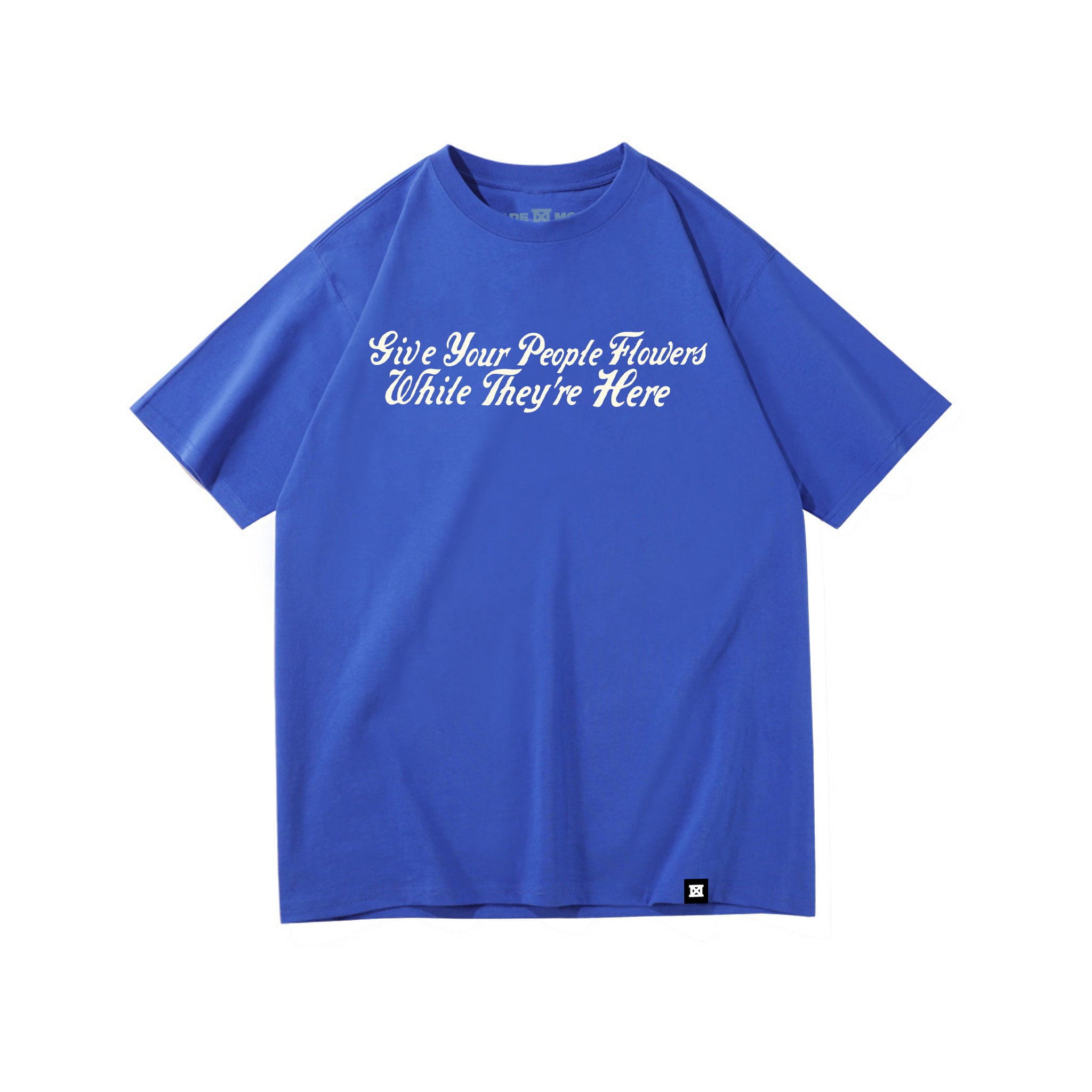 May Flowers Tee - Blue