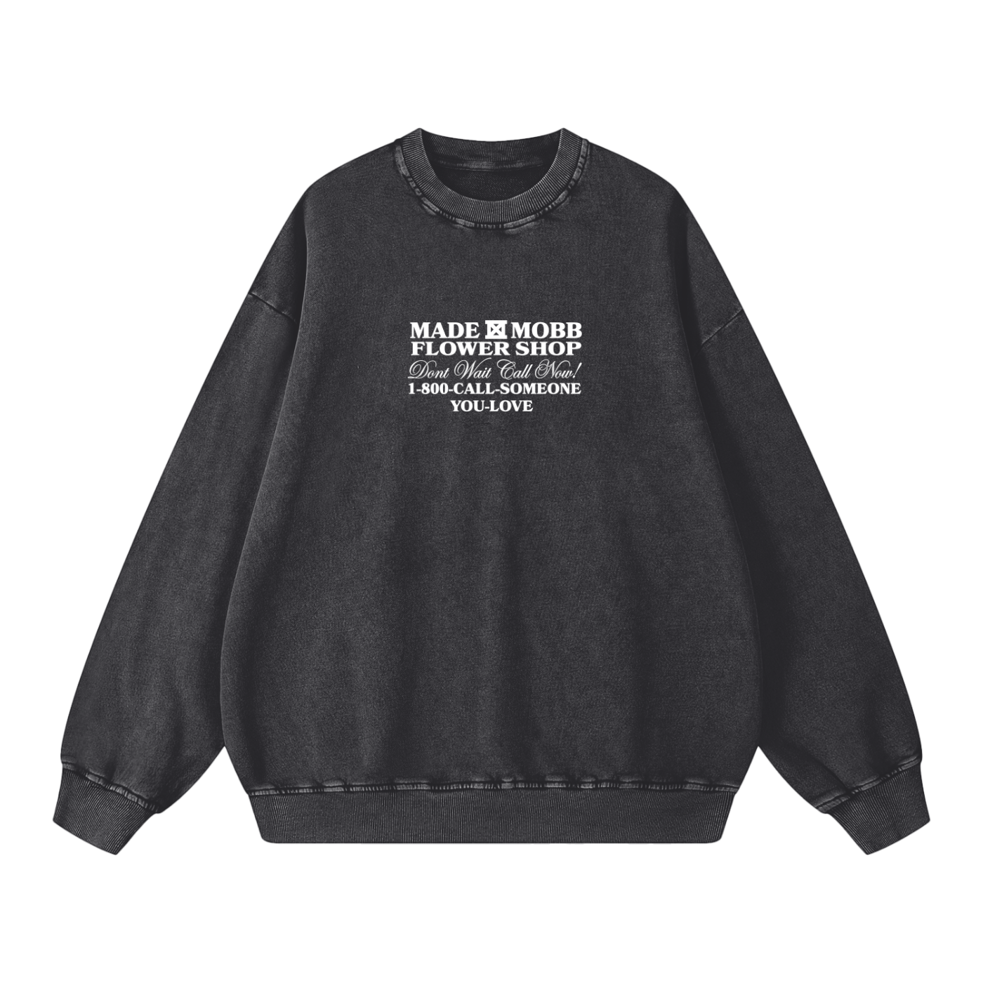 Call Someone You Love v2 Crewneck - Black - UNDERGROUND
