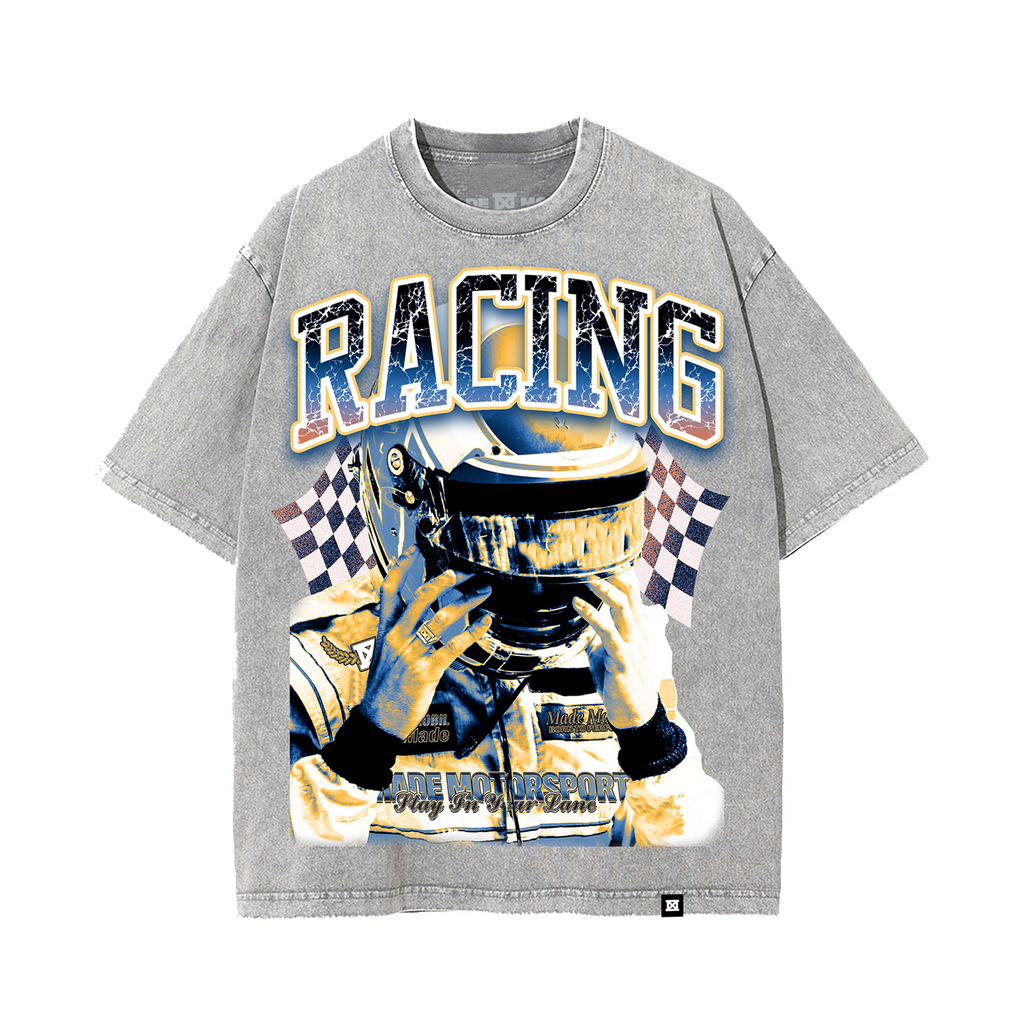 MADE Racing Tee - Silver