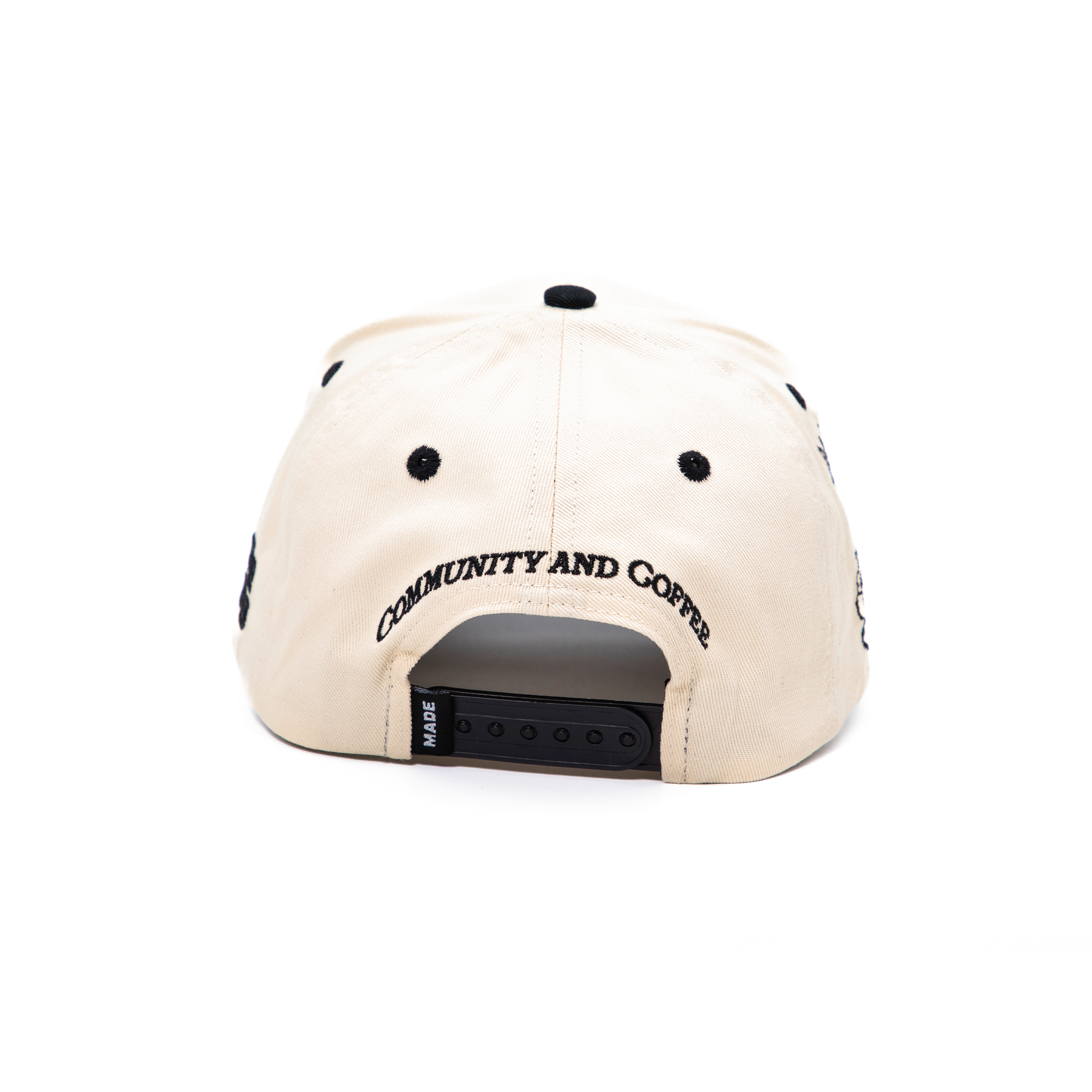 CAFÉ CÀ PHÊ X MADE MOBB Snapback - Black/Cream