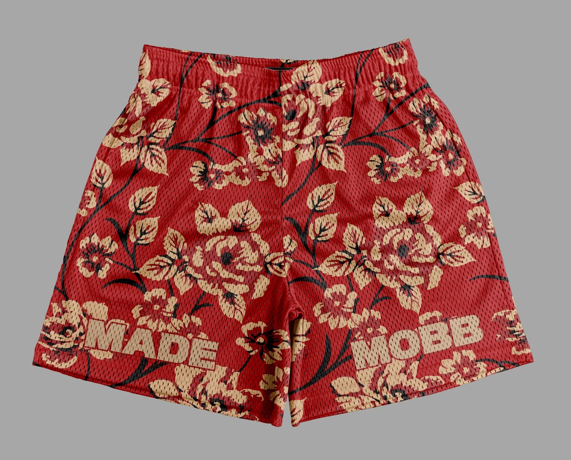 MADE MOBB Shorts - Red
