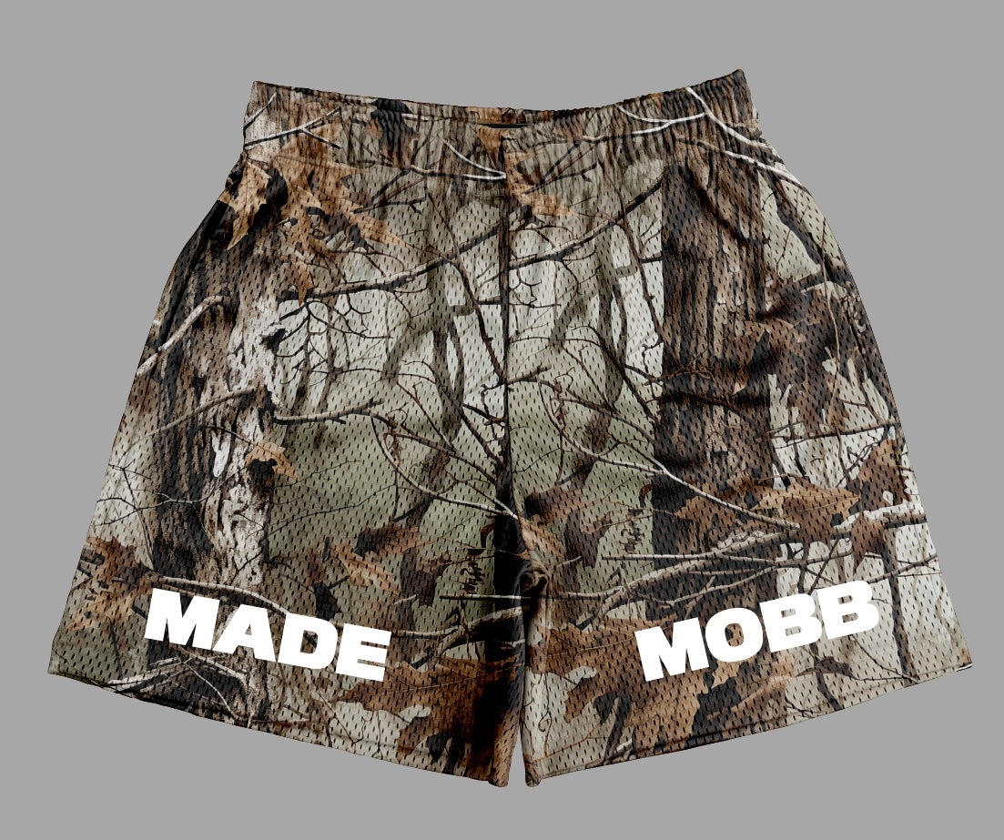 MADE MOBB Shorts - Tree Camo