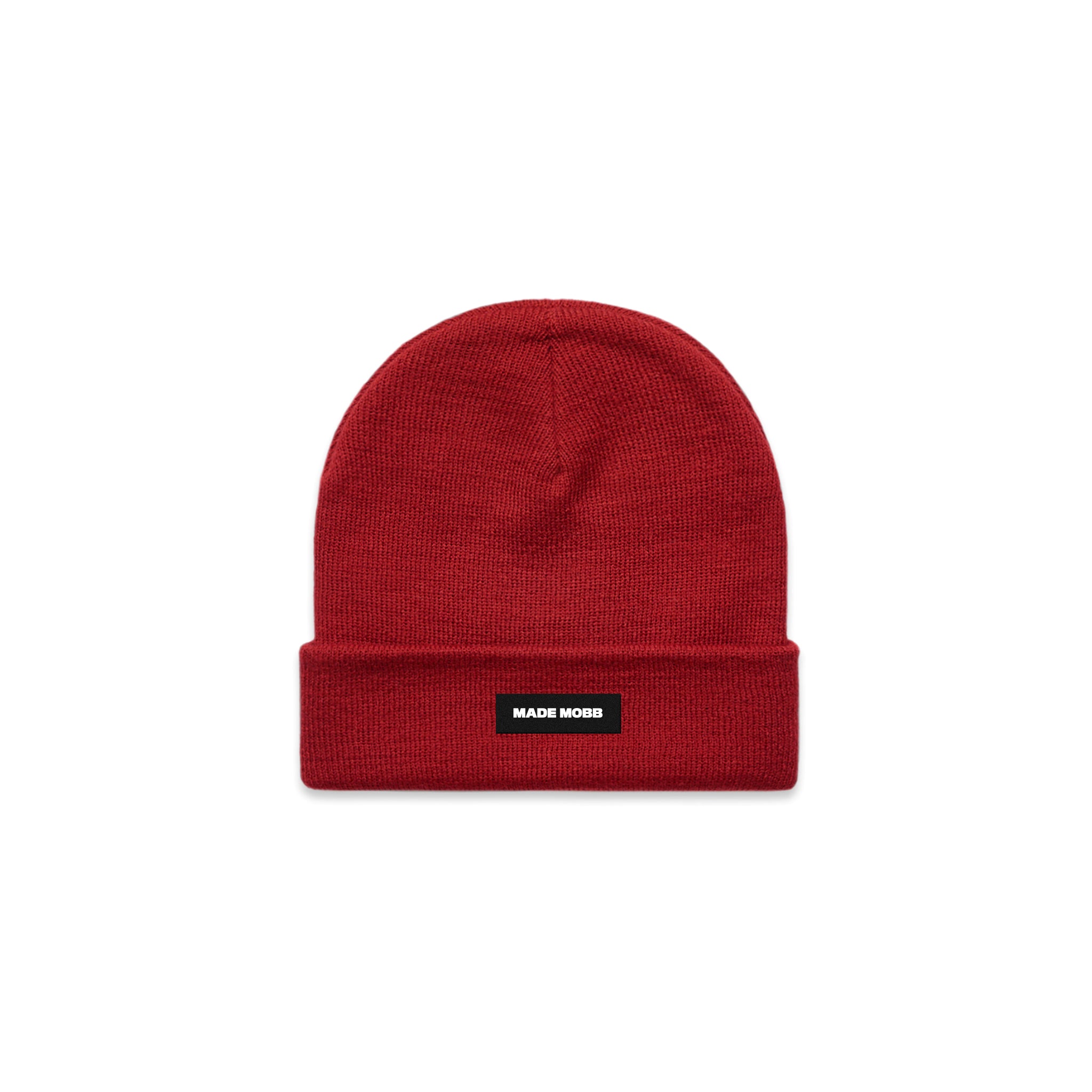 MADE MOBB Cuff Beanie - Red