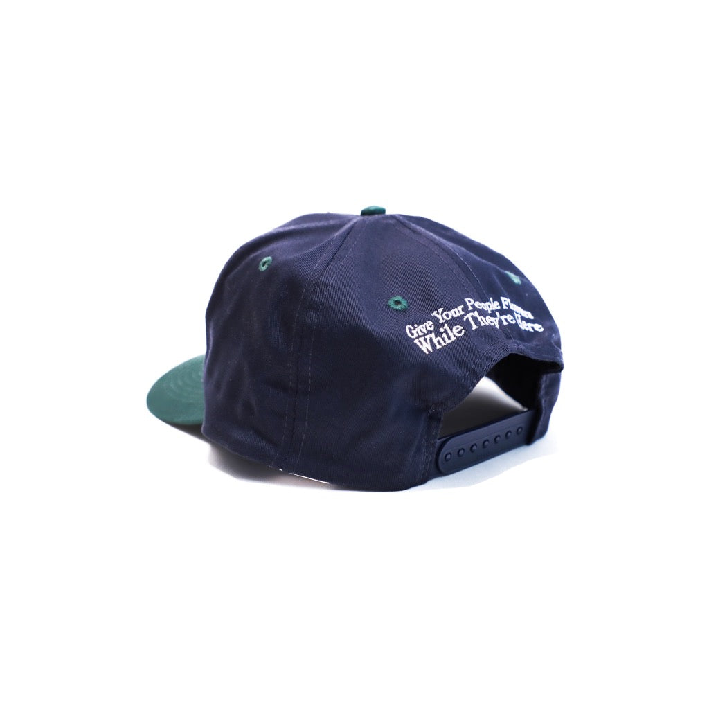 Butterfly Hat - Navy/Forest