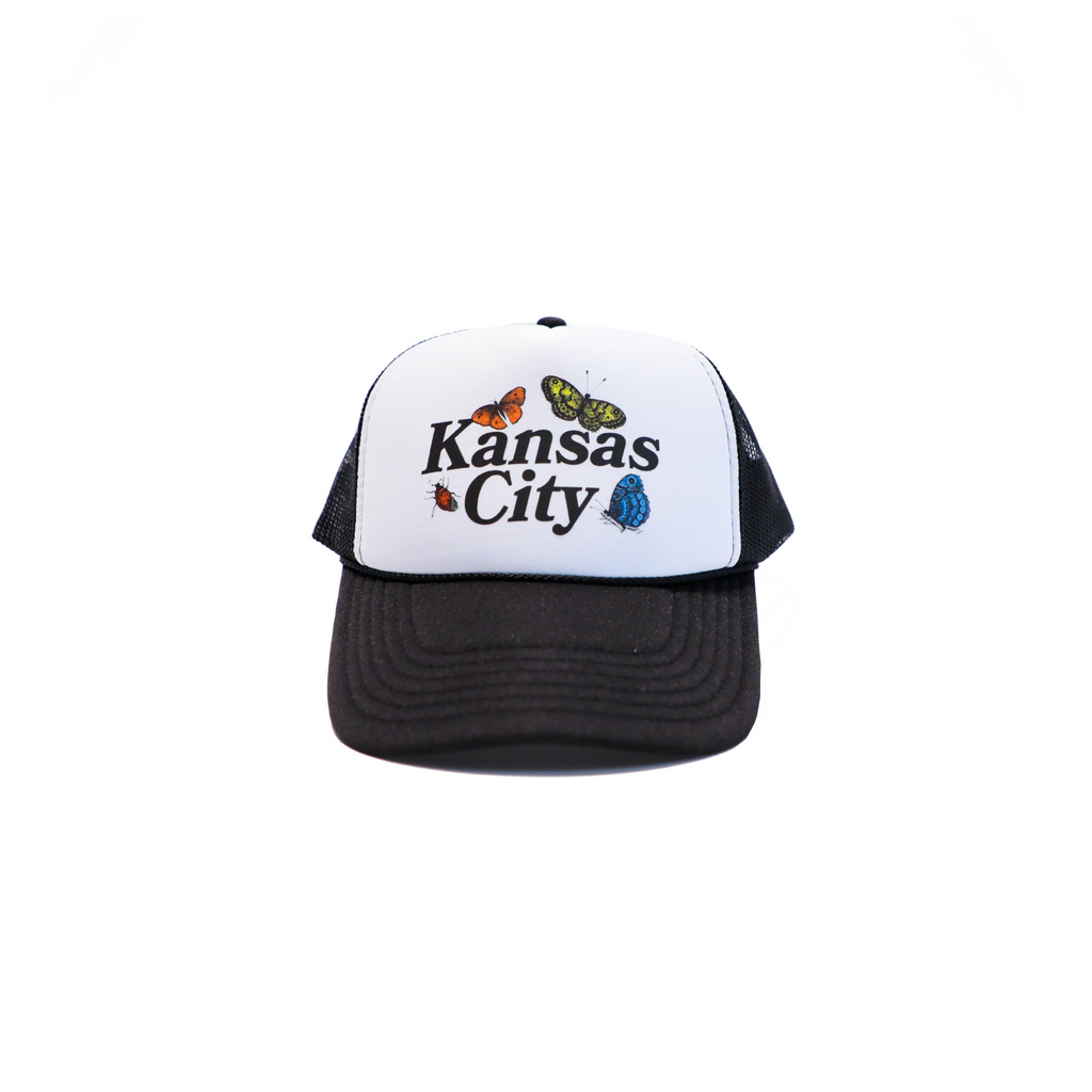 KC Butterfly Trucker - Black