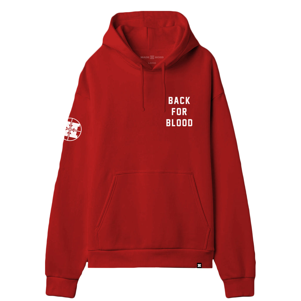 BACK FOR BLOOD Hoodie - Red