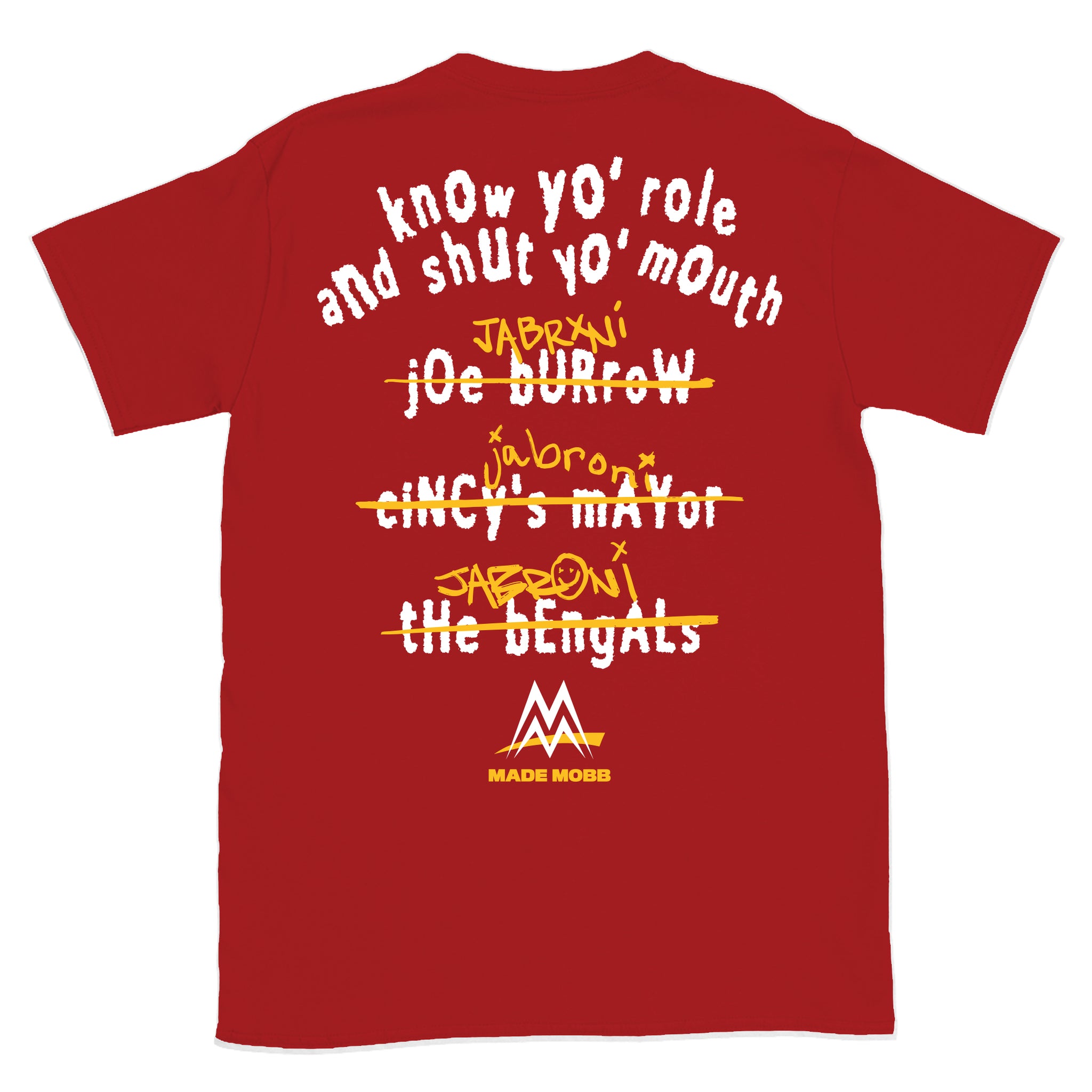 MMF Tee - Red - LIMITED