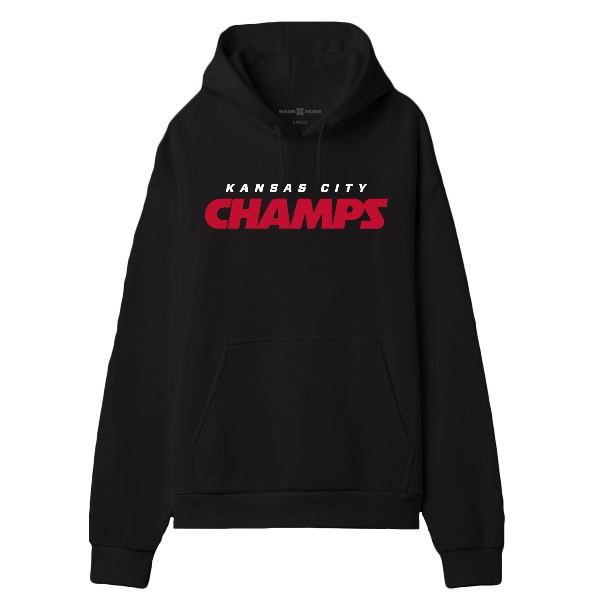 LVII KC CHAMPS Hoodie - Black