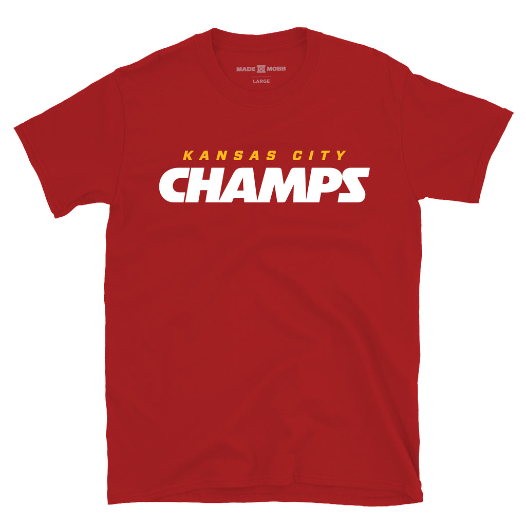 LVII KC CHAMPS Tee - Red