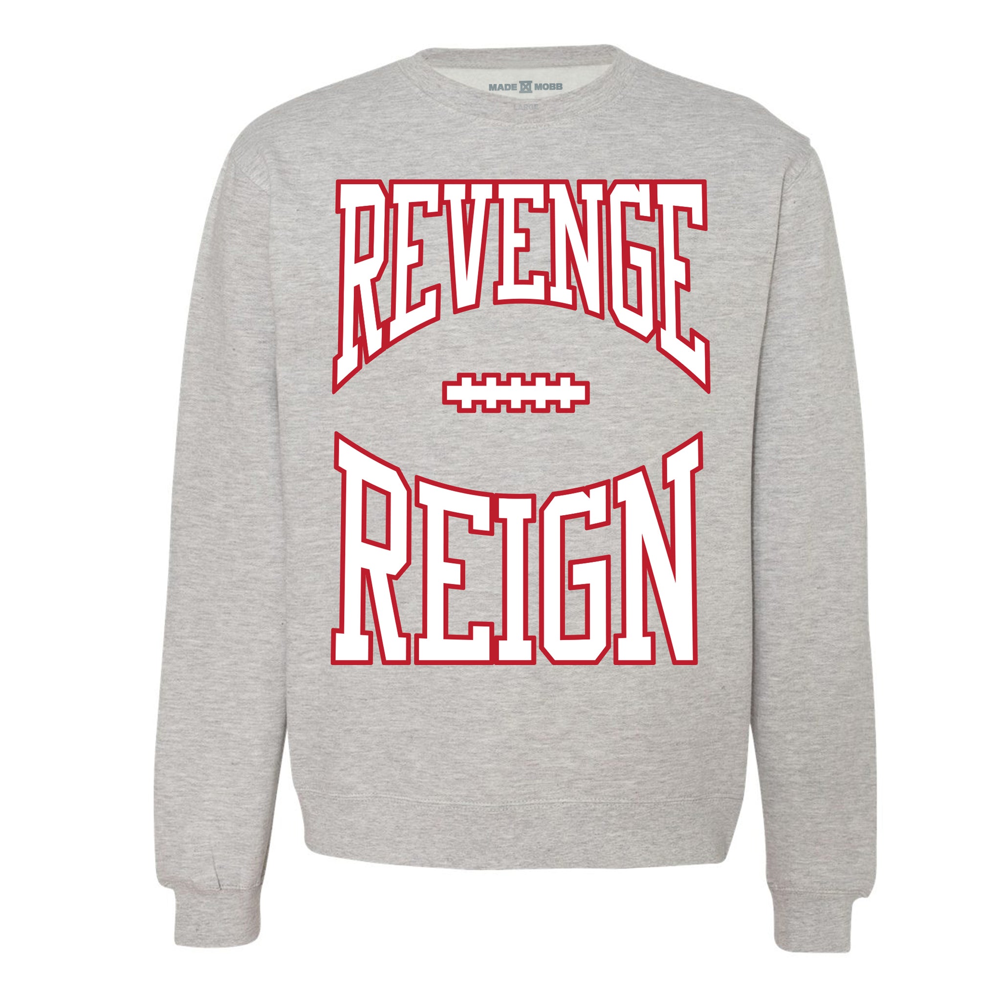 REVENGE REIGN Crew - Grey