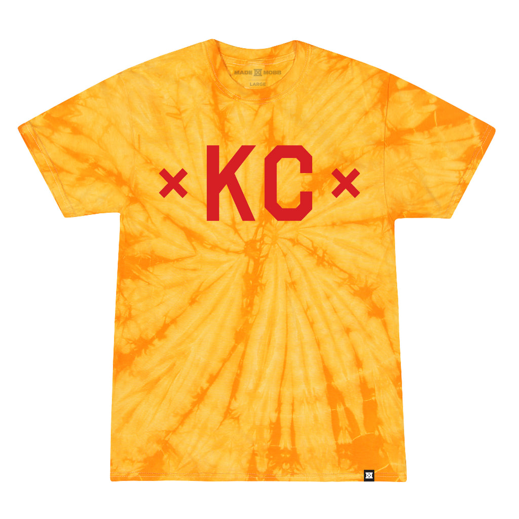 TIE DYE - Signature KC - Gold Red